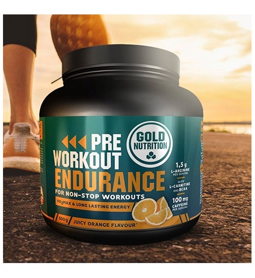 Pre treino Endurance laranja