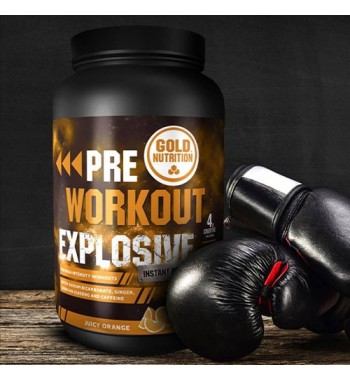 Pre treino explosive laranja