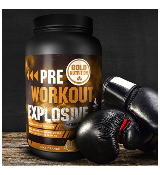 Pre treino explosive laranja